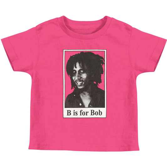 Bob Marley B Is For Bob Toddler Childrens T-shirt
