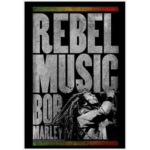 Bob Marley Rebel Music Sticker Sticker