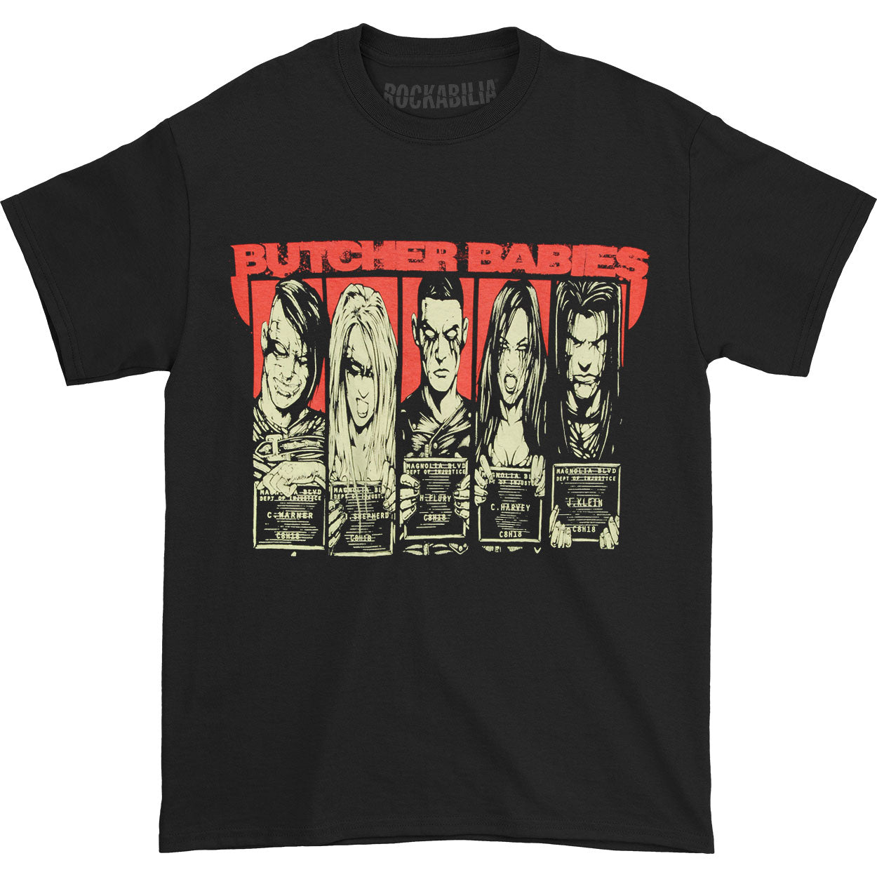 Butcher Babies Line Up T-shirt