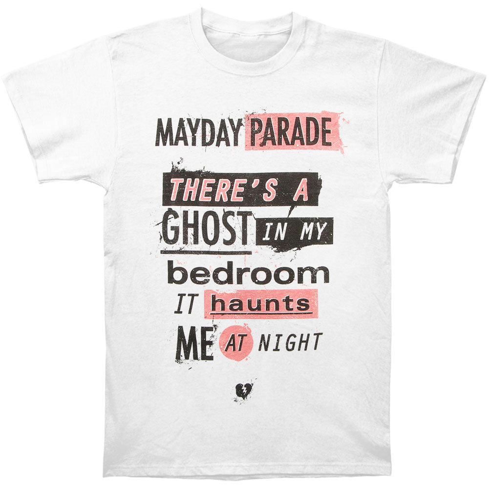 Mayday Parade Ghosts Lyric T-shirt