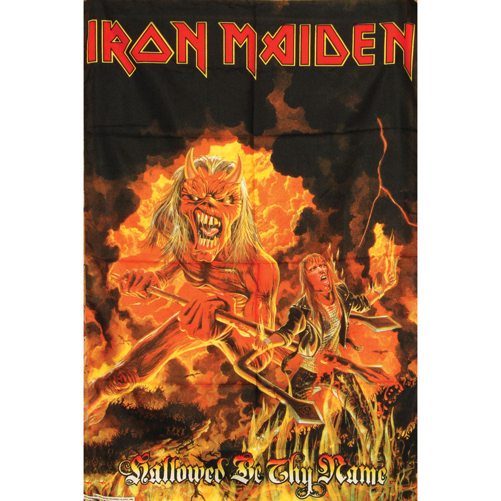 Iron Maiden Hallowed Poster Flag