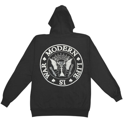 Dead Ramone Zippered Hooded Sweatshirt