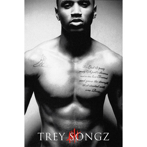 Trey Songz Portrait Import Poster