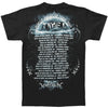 August Tour 2013 Black T-shirt