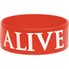 Alive Rubber Bracelet