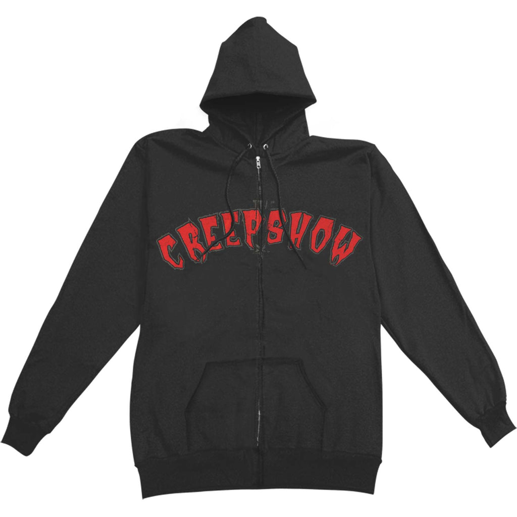Creepshow Bass Bat Zippered Hooded Sweatshirt
