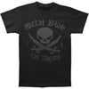 Pirate Logo Black Ink Black T-shirt