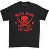 Pirate Logo Red Ink Black T-shirt