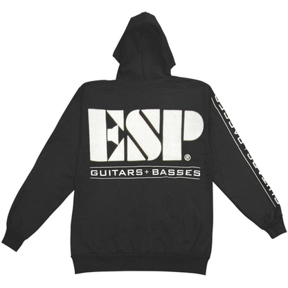 Logo Zippered Hooded Sweatshirt