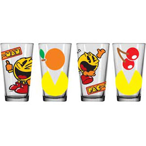 Pac-Man Group Pub Glass Set