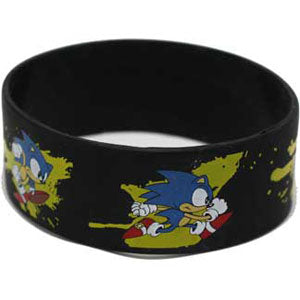 Sonic The Hedgehog Run Rubber Bracelet