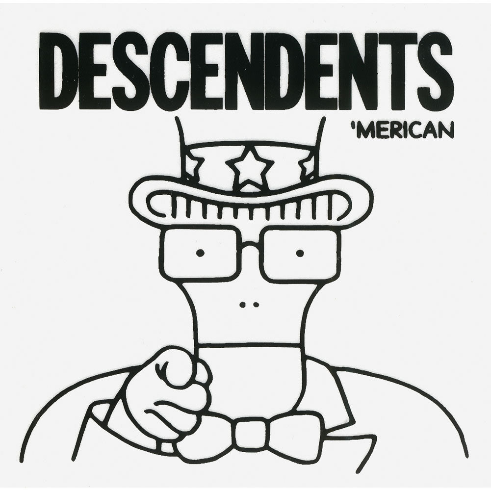 Descendents 'Merican Clear Sticker