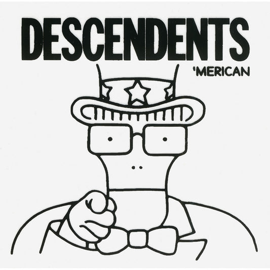 Descendents 'Merican Clear Sticker