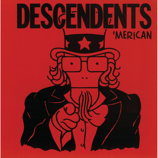 Descendents Merican Red Sticker