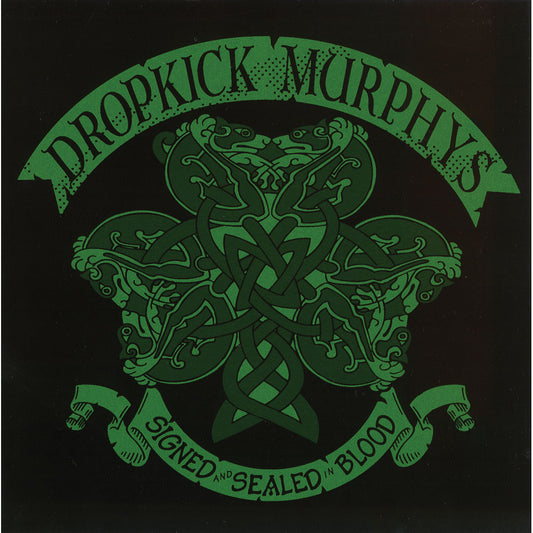 Dropkick Murphys Knotwork Shamrock Sticker