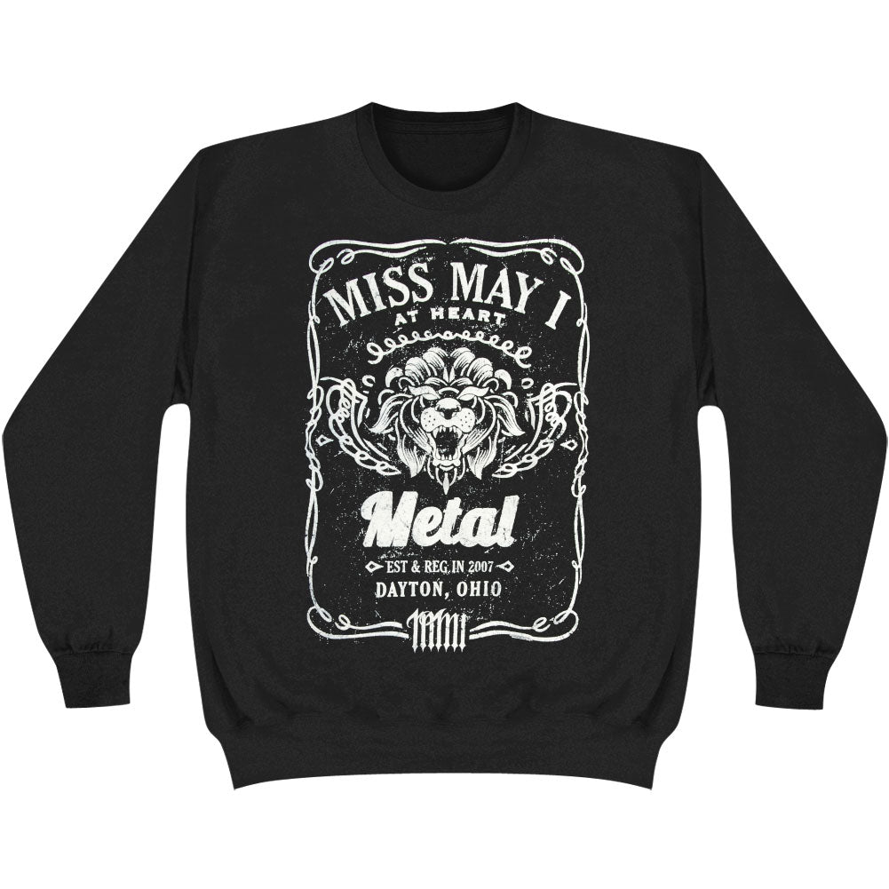 Miss May I Lion Sweatshirt