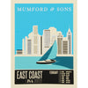 East Coast 2013 Limited Screenprint