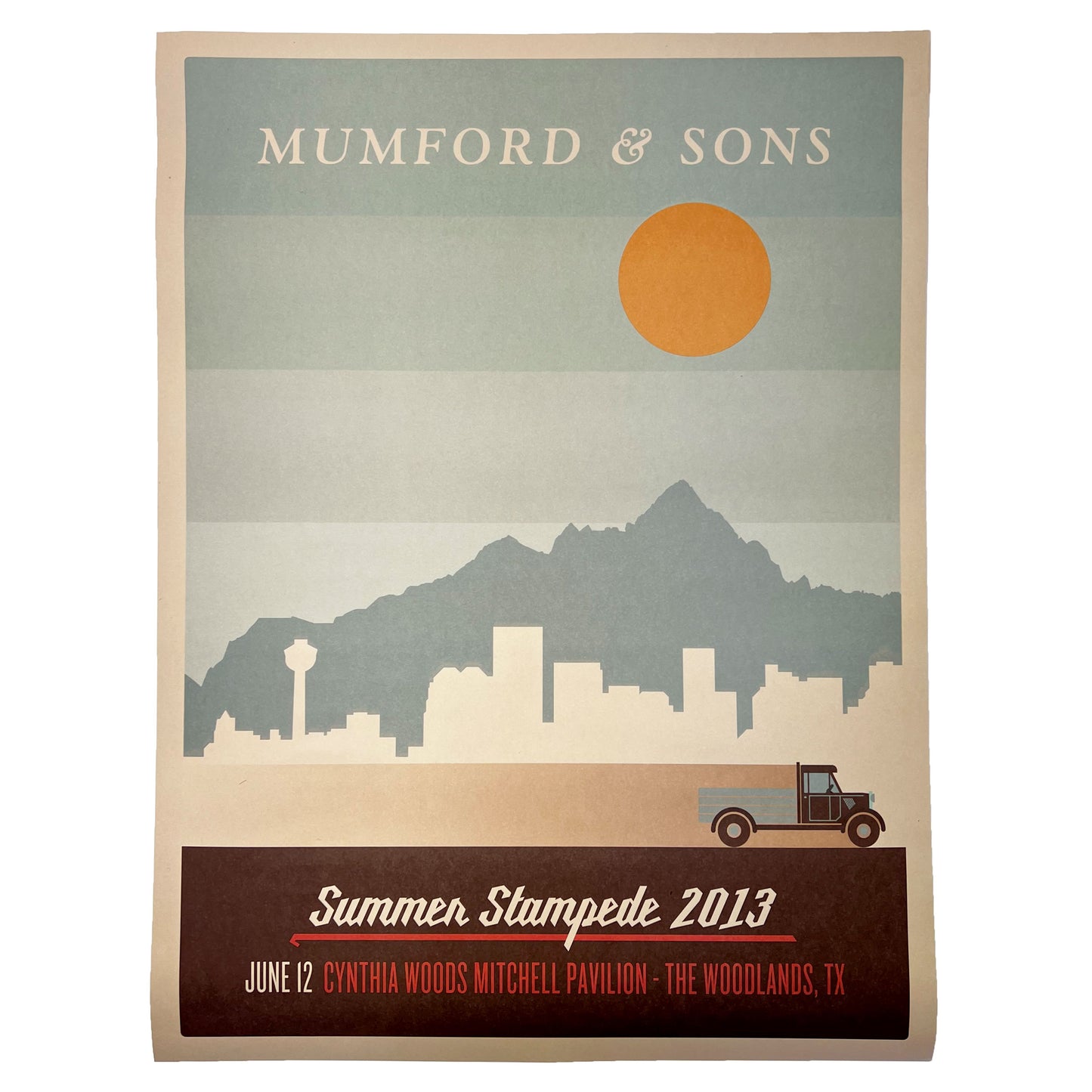 June 12 Woodlands, TX Limited Screenprint