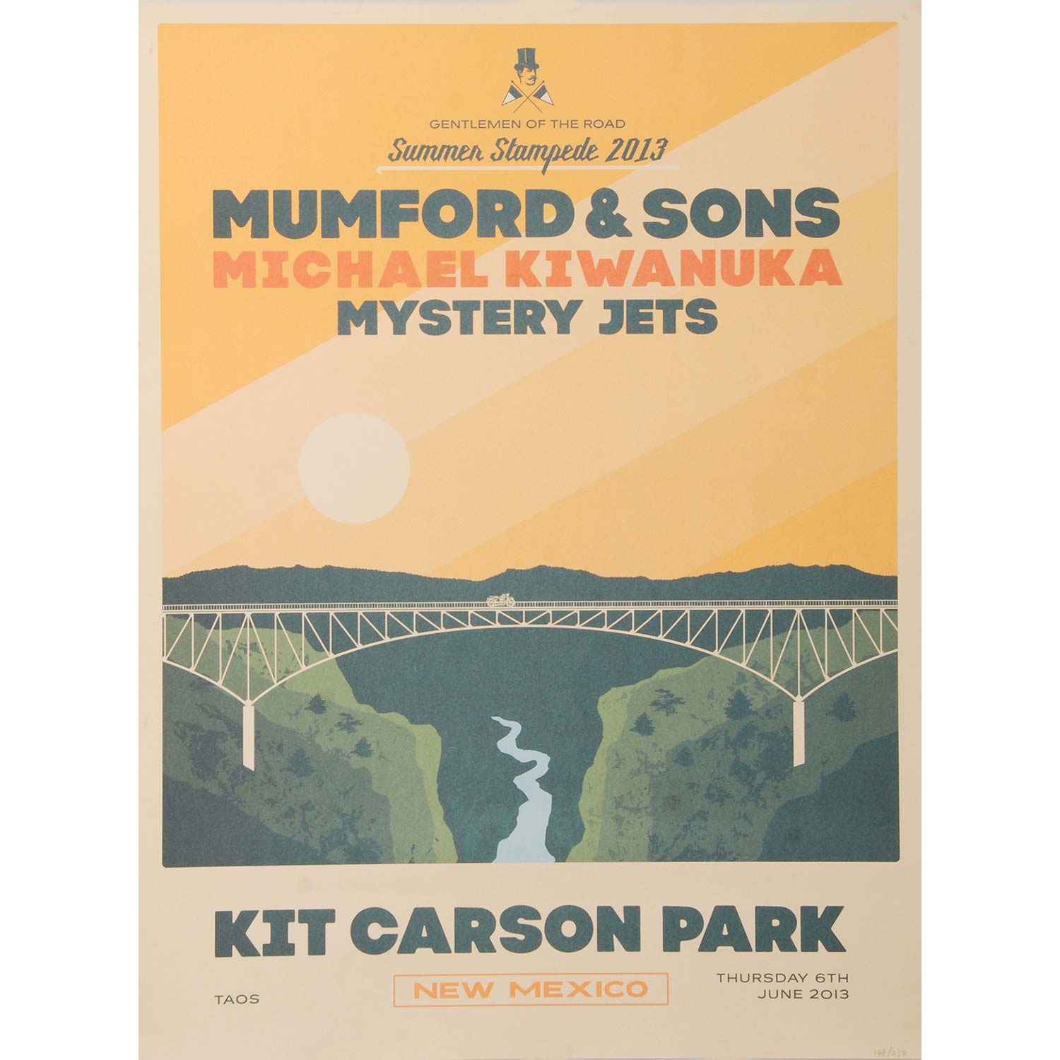 New Mexico Limited Screenprint