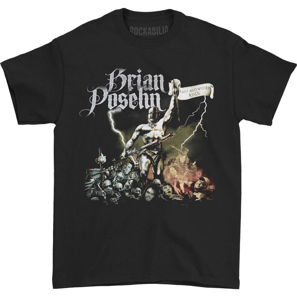 Brian Posehn Fart And Wiener Jokes T-shirt 143854 | Rockabilia Merch Store