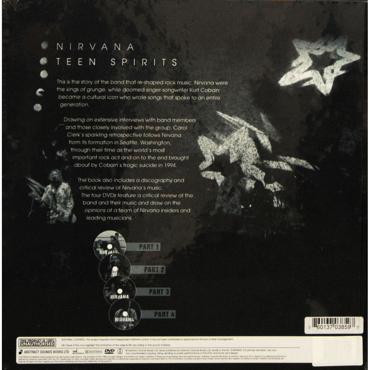 Nirvana DVD/Book Combos
