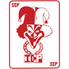 Jester Card Peel & Rub Sticker