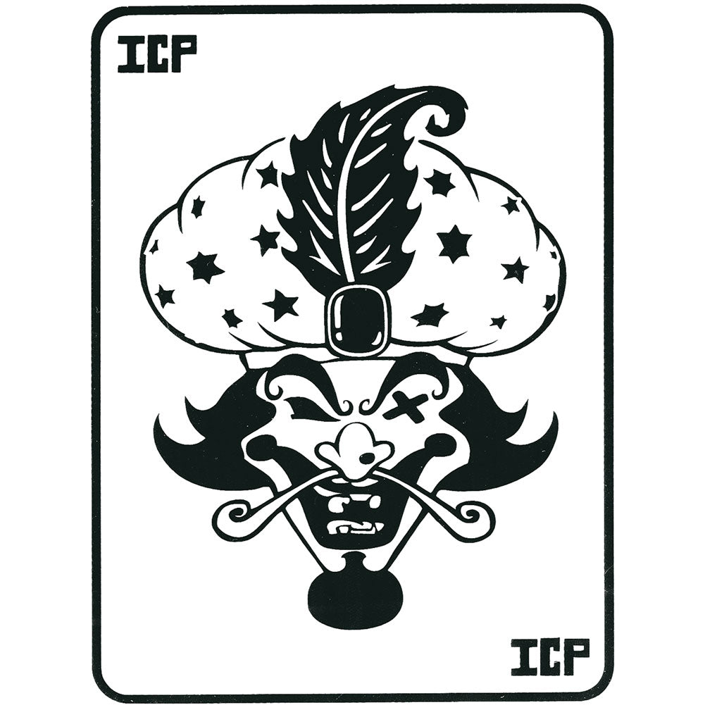 Insane Clown Posse Milenko Card Peel & Rub Sticker