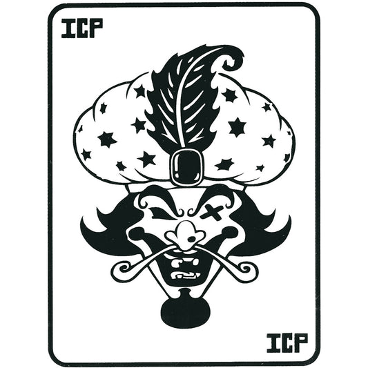 Insane Clown Posse Milenko Card Peel & Rub Sticker