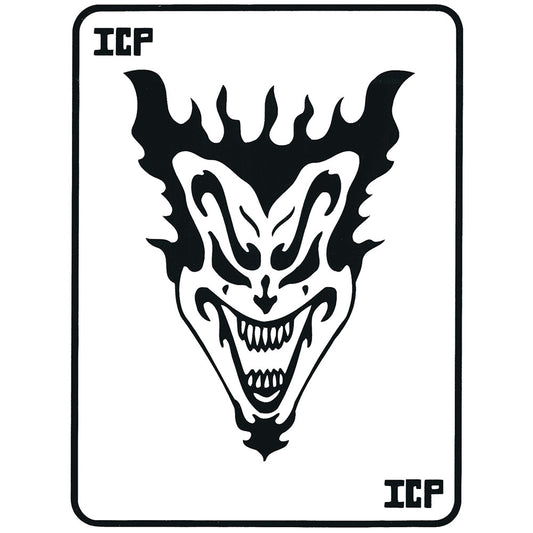 Insane Clown Posse Jack Jeckyl Card Peel & Rub Sticker