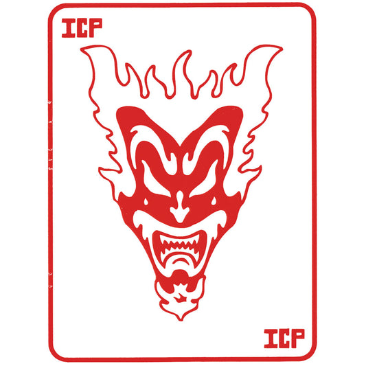 Insane Clown Posse Jake Jeckyl Card Peel & Rub Sticker