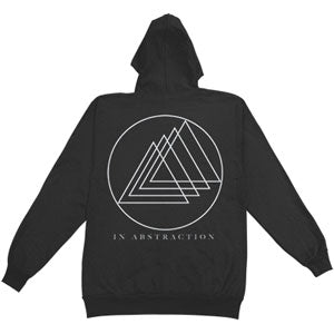 A Hope For Home In Abstraction Zippered Hooded Sweatshirt
