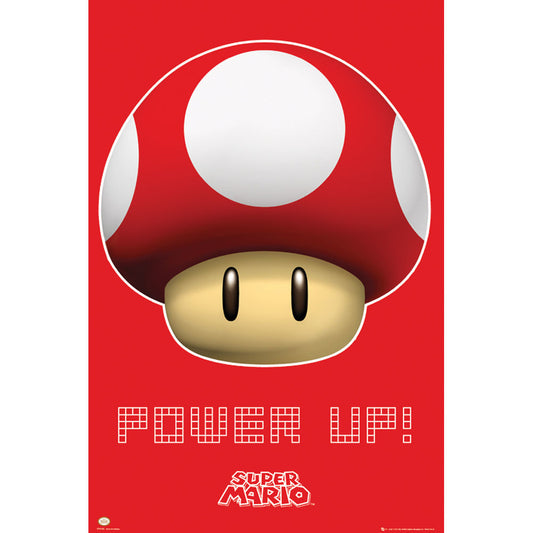 Nintendo Power Up Domestic Poster