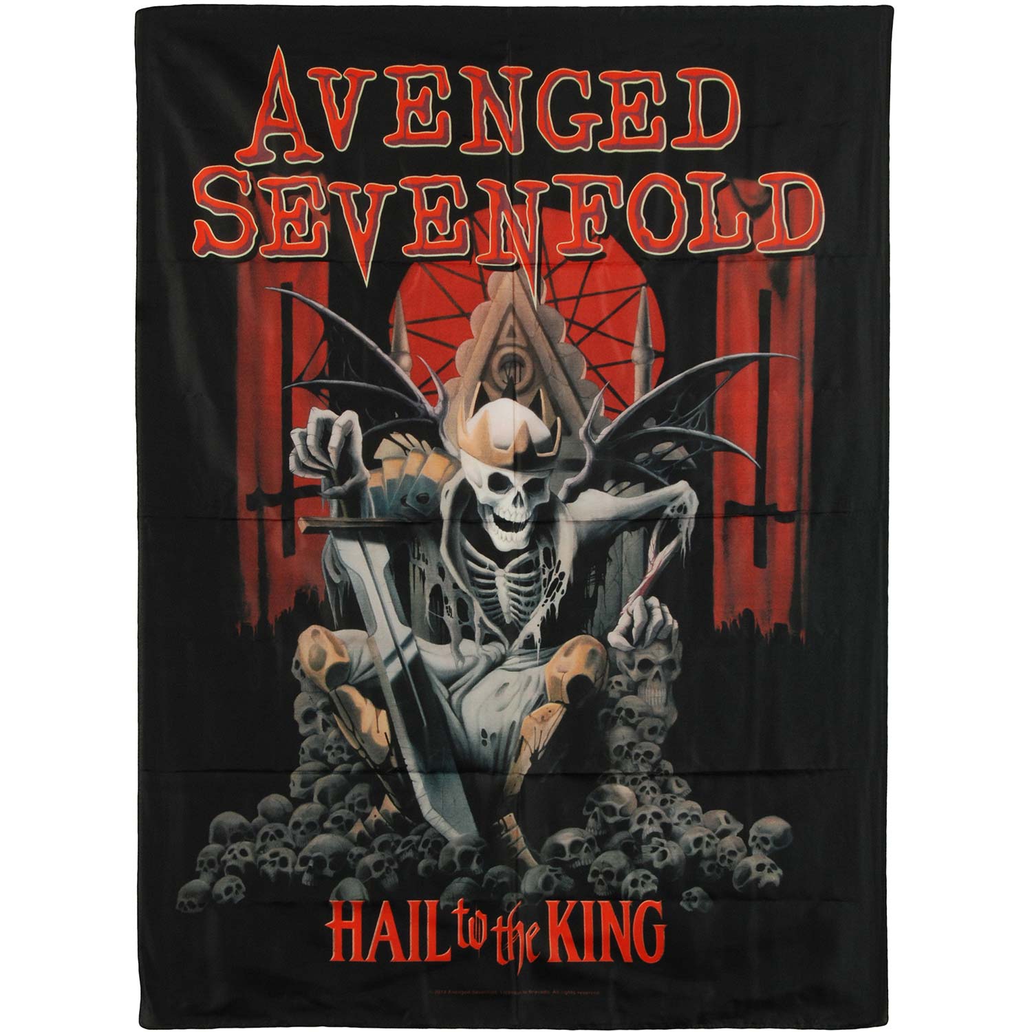 Avenged Sevenfold Hail to the King Poster Flag