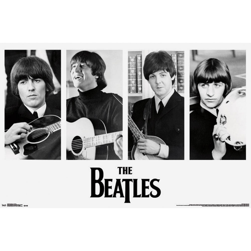 Beatles Portraits Domestic Poster