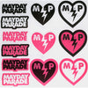 Logo & Broken Heart Sticker Set