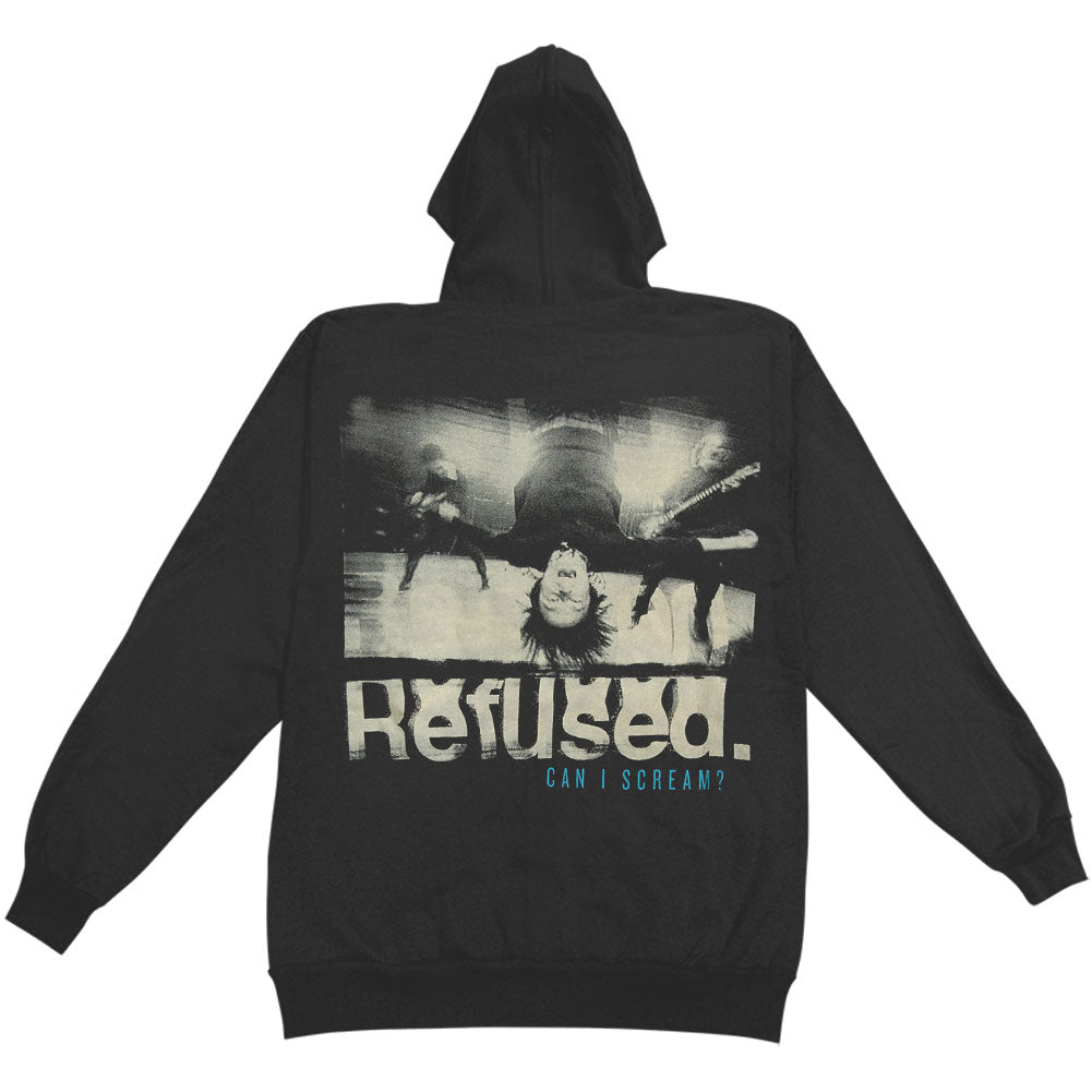 Refused Can I Scream Zippered Hooded Sweatshirt