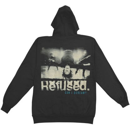 Refused Can I Scream Zippered Hooded Sweatshirt