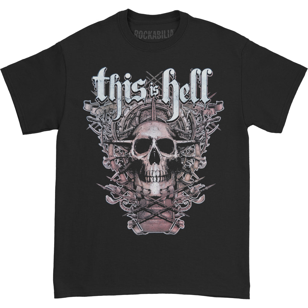 This Is Hell Skull T-shirt 145654 | Rockabilia Merch Store