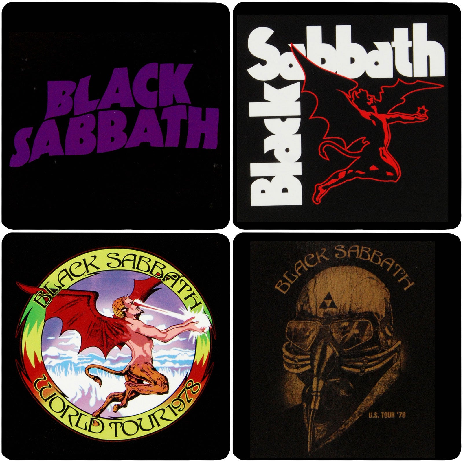 Black Sabbath Coaster Set
