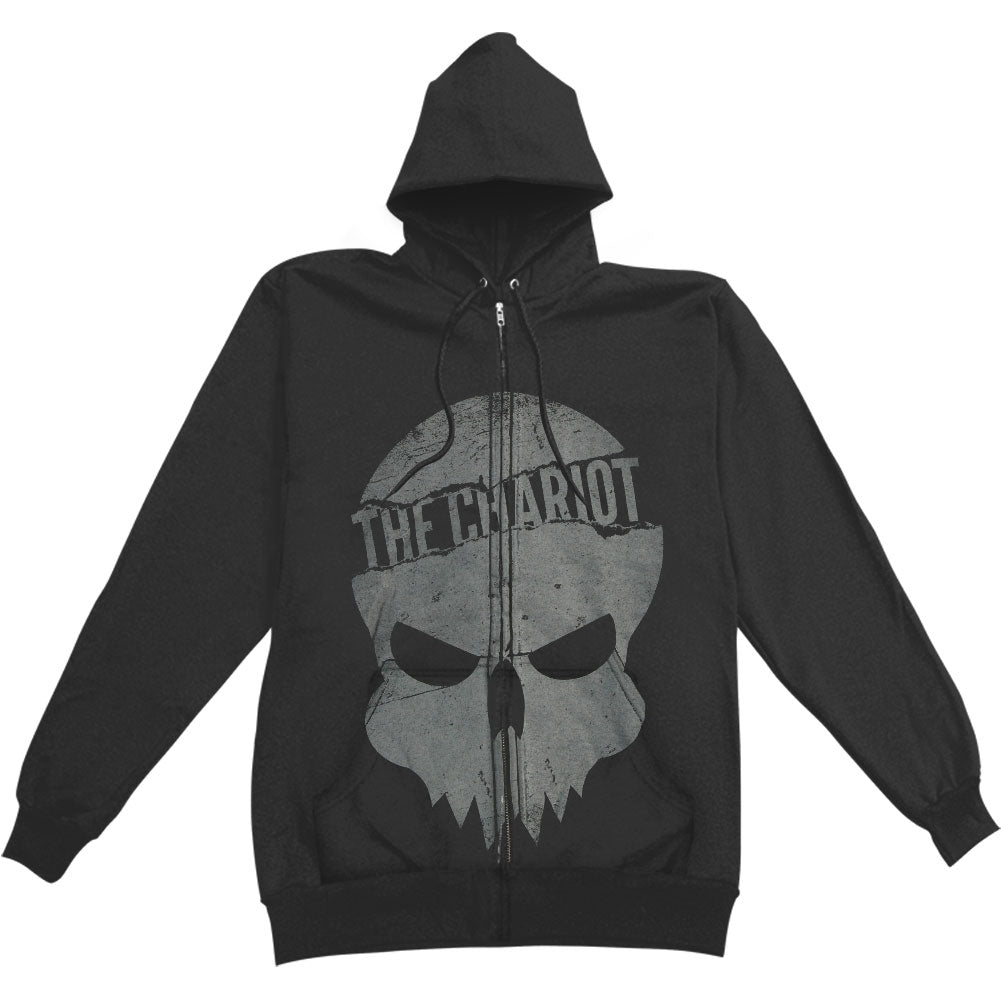 Chariot Skull Zippered Hooded Sweatshirt 147293 | Rockabilia Merch Store