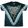 Southern Rock Shield Tie Dye T-shirt