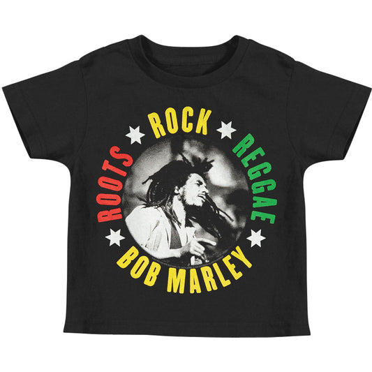 Bob Marley Roots Rock Reggae Toddler Childrens T-shirt