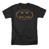 Black & Gold Embossed Shield T-shirt