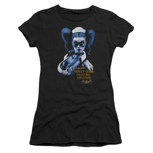 Arkham Harley Quinn Cap Sleeve Junior Top