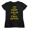 Call Batman Womens T-shirt