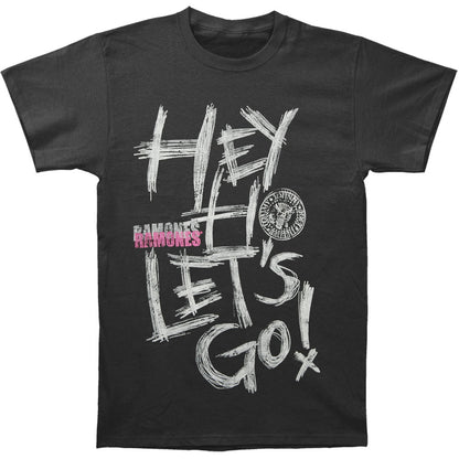 Ramones Sketch Hey Ho Lets Go T-shirt