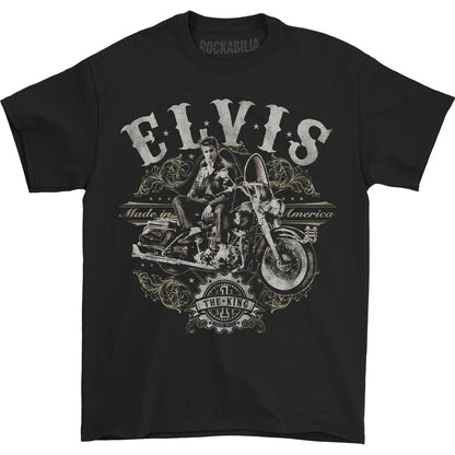 Elvis Presley Motorcycle Mens T T-shirt