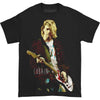 Kurt Cobain Red Jacket Guitar Photo Mens T T-shirt
