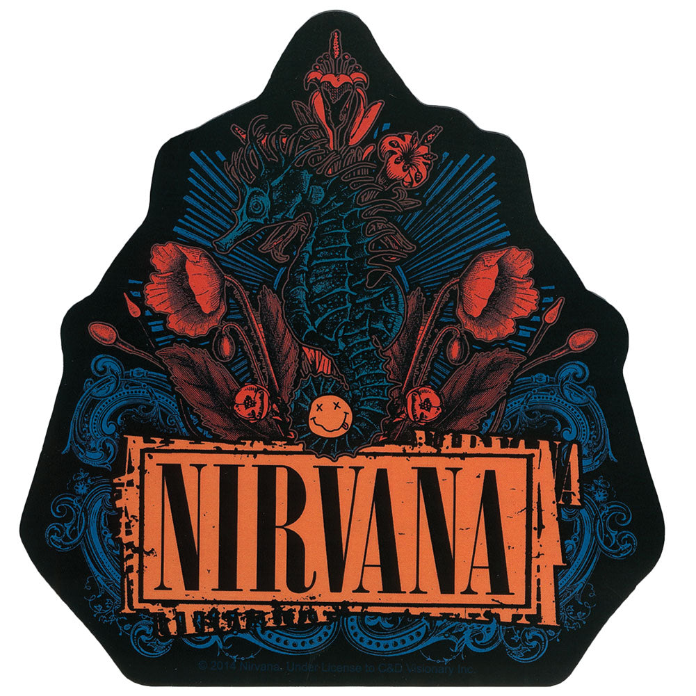 Nirvana Floral Sticker