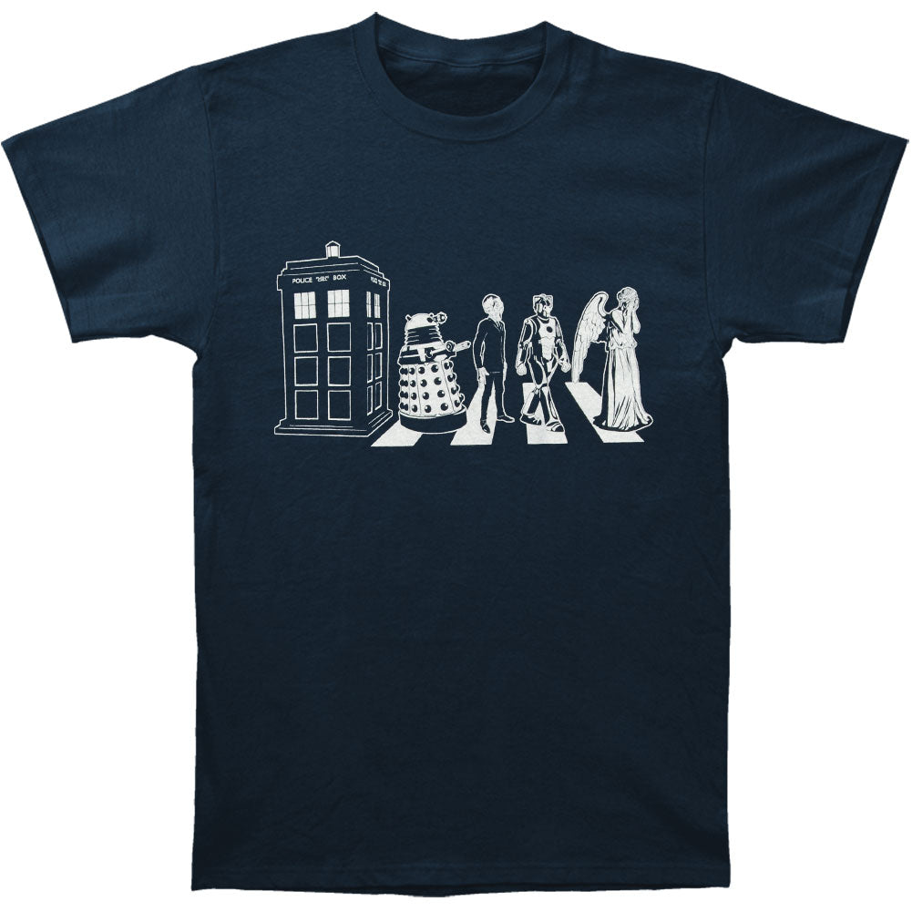Doctor Who Doctor Who Detailed Street Crossing T-shirt